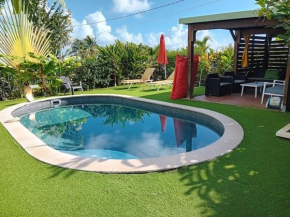 Au cœur du papillon piscine collective